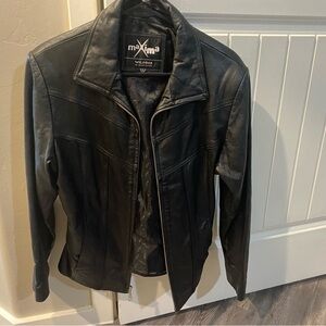 Wilsons Black Leather Jacket